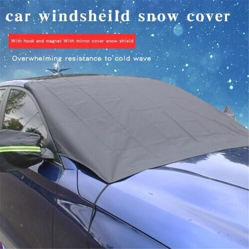 Car Styling Windshield Snow Cover Magnetic Car Sunshade Protective Cover Ice Frost Guard Auto Windscreen Protector Snow Block