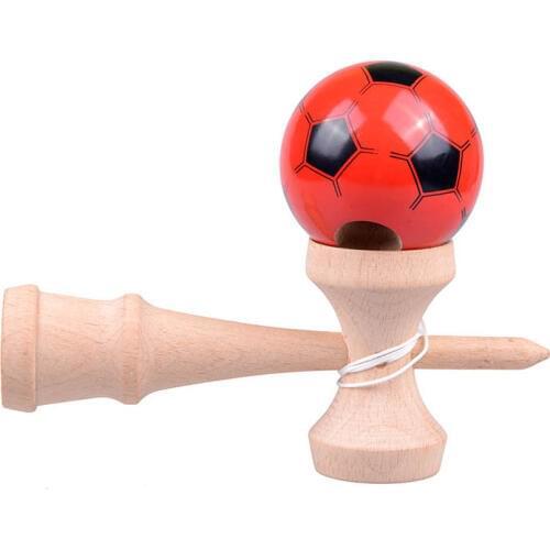 Kendama Wood Ball Profesional Toy Kendama Skill Juggling Balls Toy For Children Adult Colors Random Birthday Christmas Toy