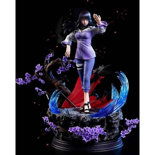 Burning Wind Hyuga Hinata GK Limited Statue Figure
