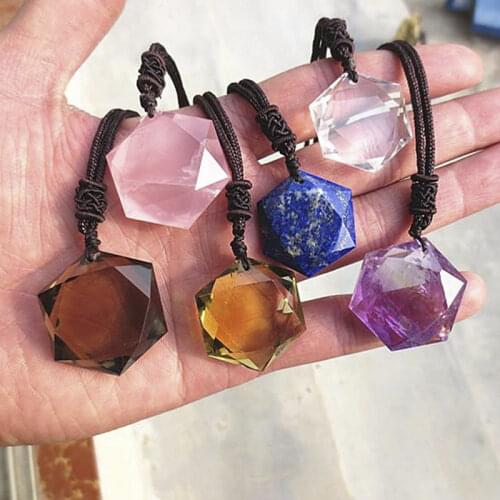 Fashion Tears of Apache Six-pointed Star Obsidian Blue Sand Pink Healing Crystal Divination Prayer Lucky Energy Chakra Reiki Nat