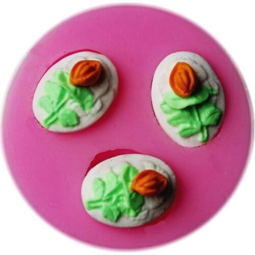 3D Flower Shape Silicone Cake Mold Fondant Molds Chocolate Mold Soap Candle Molds For Cake Decoration Tools Cake Tools