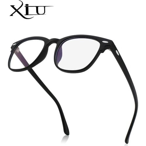 XIU computer eyeglasses frames men women blue light blocking glasses classic clear optical spectacles myopia frame eyewear