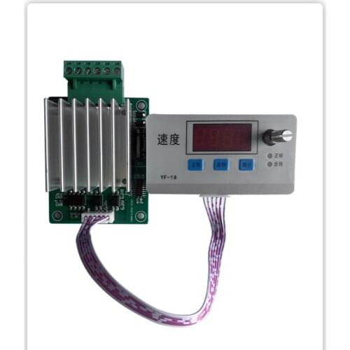 DC 8-24V Speed RPM display 12V 24V Stepper Motor Driver Controller Board Speed Adjustable Reversal 0.1~999RPM
