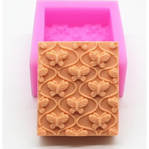 Butterfly Silicone molds butterfly soap mold butterflies silicone soap molds silica gel die Aroma stone moulds candle mould