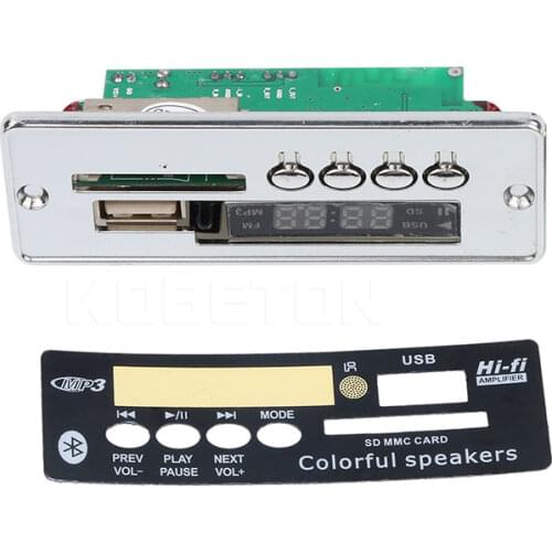 Kebidumei High Performance Wireless MP3 Player Integrated Decoder Board Audio Module USB For Car Digital LED Remote control
