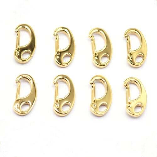 1Pcs Stainless Steel Shrimp and Lobster Clasp Buckle Titanium Steel Bracelet Necklace Connection Buckle of Diy Accessories Hot