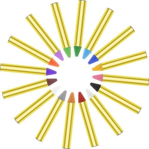 1 Box,16 Color ChildrenS Face Crayons Body Painting Clown Party Color Paint ChildrenS Face Painted Ya Crayons for Halloween Co