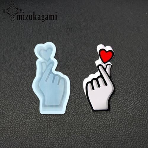 1pcs Silicone Mold Rubber Center Pendulum Resin Mold For DIY Fashion Jewelry Making Finding Accessories