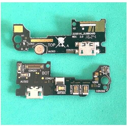 10pcs/lot New Micro Dock Port Connector Board For Asus Zenfone 3 Laser 5.5 ZC551KL Z018D USB Charging Port Flex Cable