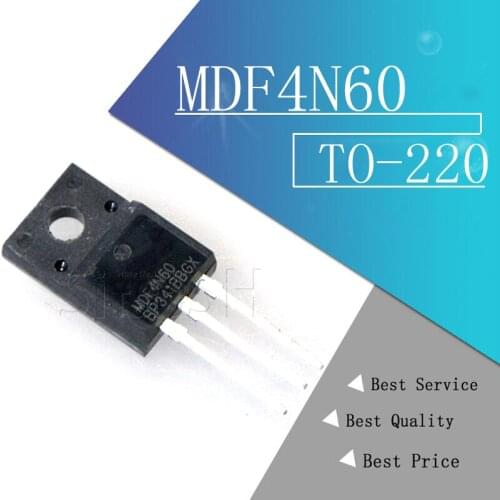 10pcs MDF4N60 TO-220F 4N60 TO220F TO220 600V 4A new original