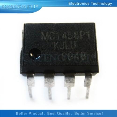10pcs/lot MC1458P1 MC1458N MC1458CP MC1458 DIP-8 In Stock