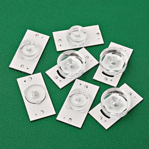 NEW 3V 6V SMD Lamp Beads with Optical Lens Fliter for 20-120 inch LED TV Repair