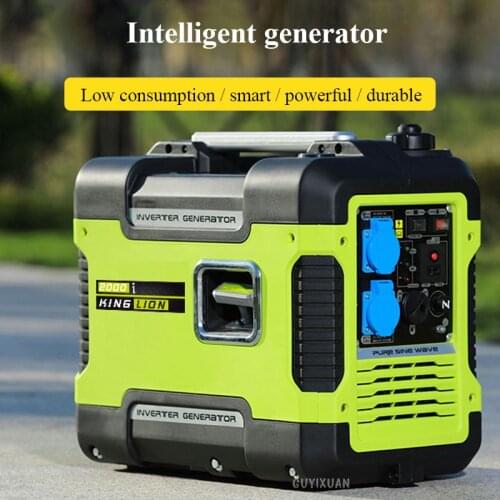 Ultra-quiet outdoor small 3KW digital inverter gasoline generator