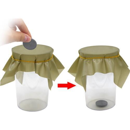 5pcs/lot Coin Penetration Thin Film Rubber Sheet for Coin Trick Props Baby Boy Girl Christmas Best Gift