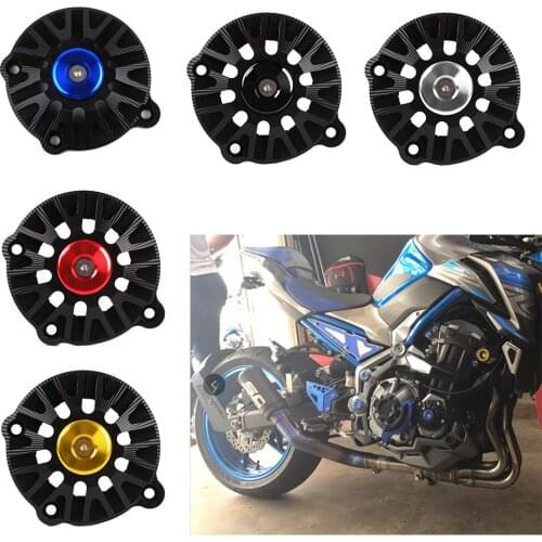 Motorcycle Accessories Engine Timing Oil Filter Cover Engine Stator Protective Case Cover Set Decoration For Kawasaki Z900 201