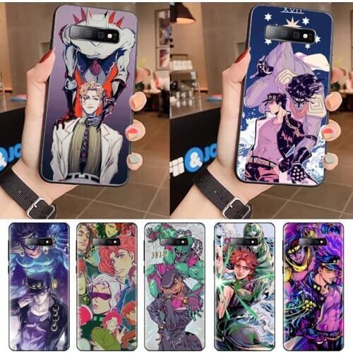 JOJO BIZARR ADVENTUR Phone Case For Samsung S6 S7 edge S8 S9 S10 e plus A10 A50 A70 note8 J7 2017