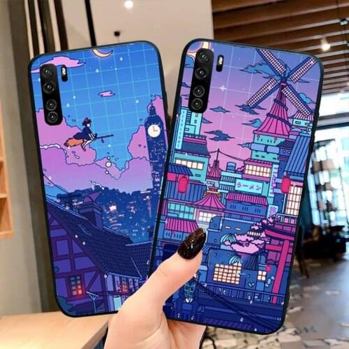 Cyberpunke Konoha Shell Phone Case For OPPO Realme 6 Pro Realme C3 5 Pro C2 RENO2-Z A11X