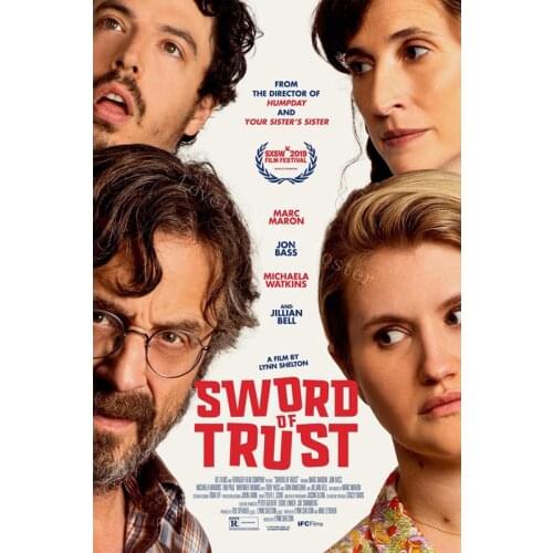 D1114 Sword of Trust Movie Classic Marvellous Silk Fabric Poster Art Decor Indoor Painting Gift