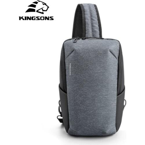 Mens Waterproof Crossbody Bag 11 inch Anti-theft Shoulder Sling Bag Multifunction Short Travel Messenger Chest Pack For Male