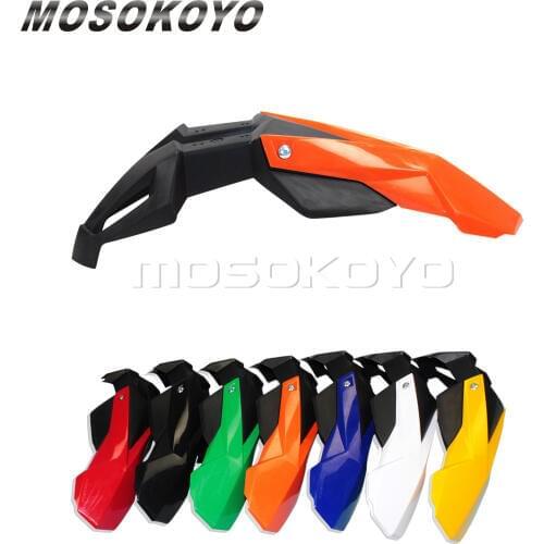 Orange Dirt Bike Motocross Front Fender Evo Mudguard for SX SXF XC XCW EXC 125 150 250 450 Universal Mud Cover