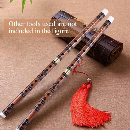 High Quality Flute Chinese Traditional Musical Instruments Bamboo Dizi Flute for Beginner C D E F G Key Transverse