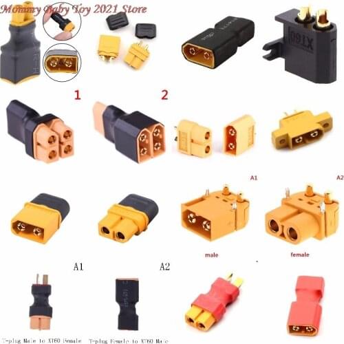 XT60 XT-60 Male Female Parallel Adapter Converter Connector Cable Lipo Battery Harness Plug Wiring Wholesale