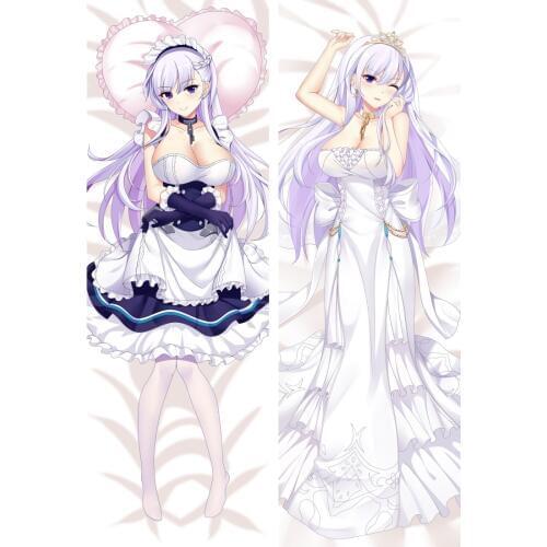 Japanese Anime sexy girl Azur Lane HMS Belfast dakimakura throw pillow covers Decorative Hugging Body pillow cases