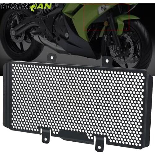 For KAWASAKI Ninja 650N Ninja 650F Versys 650 ER6F ER6N ER 6F 6N Motorcycle Radiator Grille Guard Cover Protector Radiator Guard