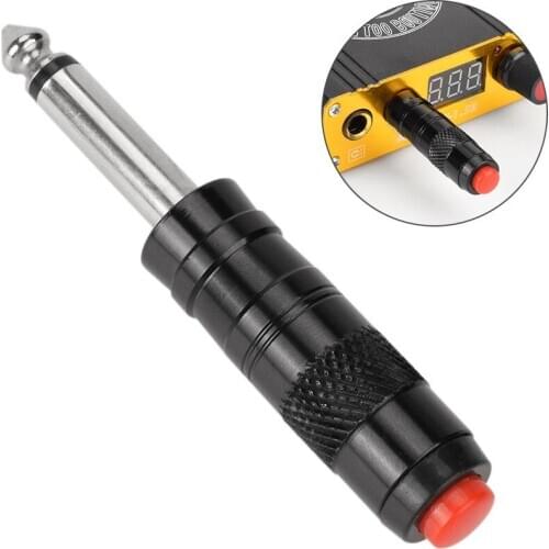 1PC Black Portable Tattoo Foot Pedal Switch Plug Wireless Switch For Tattoo Machine Power Supply Accessory Foot Pedal Automatic