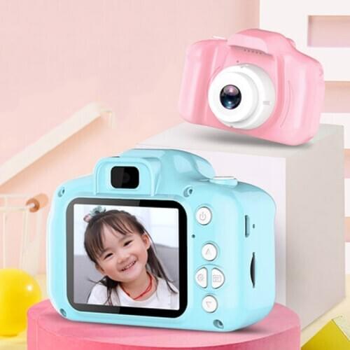 1080P Digital Mini Kids Camera HD Screen Cartoon Cute Camera Toys Outdoor Photography Props for Children Gift Birthday Christmas