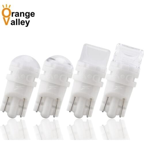 500pcs Car T10 SMD 194 168 W5W 3 LED Light Bulb White Amber Red Green License Plate Lamp Width Lights DC 12V 24V