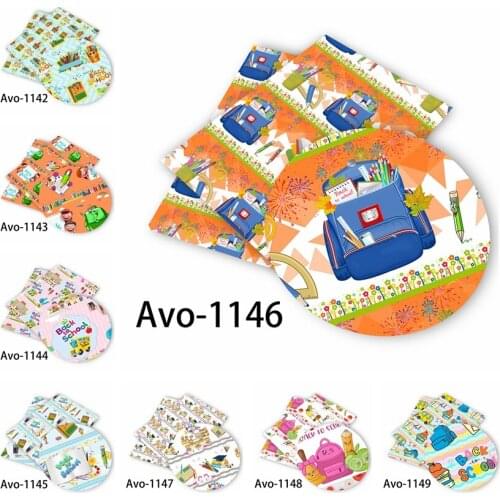 Huangtao Diy accessories 30*136cm Printed Faux Synthetic Leather for Bow,DIY handmade Materials