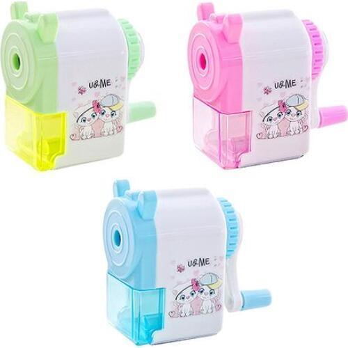Creative Cute Cartoon Automatic Pencil Sharpener Students Learn Stationery Childrens Pencil Sharpener 1PC