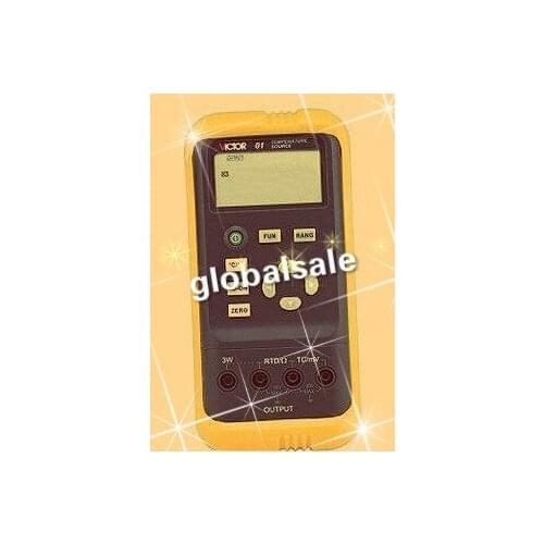 FREE SHIPPING VICTOR VC01 Temperature Calibrator output (100mV/1000mV) with 5 digit Large LCD Display