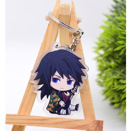Demon Slayer Keychain Anime Kimetsu no Yaiba Keyring WL0423