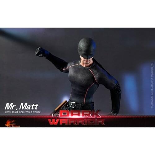 HOT HEART FD007 1/6 Dark Warrior The Dark Warrior 12-inch Action Figure Collectible Gift