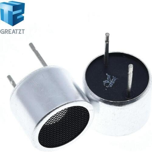 GREATZT 1 Pair TCT40-16R/T 40KHZ Ultrasonic Transducer Sensor 16mm Ultrasonic Probe