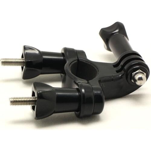 Bicycle Handlebar Mount & Tripod Convert Mount With 1/4 Screw Thread For GitUp F1 For GoPro Hero 7 6 5 4 3 Xiaomi Yi Action Cams