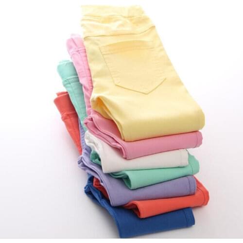 Girls leggings 2020 Children Trousers Pockets Skinny Leggings For girls Spring Autumn Baby girl pants girls Clothes