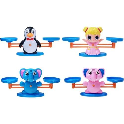 Math Balance Game Counting Toys Balance Preschool Math Games Number Learning Toy for Kindergarten