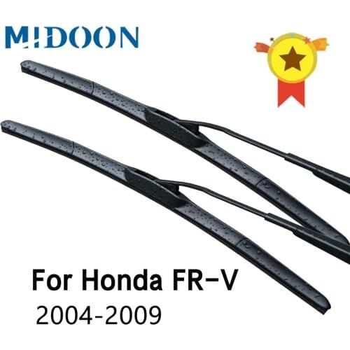 MIDOON Hybrid Wiper Blades for Honda FR-V ( FRV ) 2004 2005 2006 2007 2008 2009
