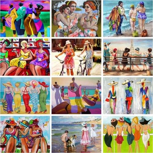 5D Diy Diamond Painting Sexy Woman Diamond Embroidery Cartoon Lady Portrait Cross Stitch Kit Mosaic Wall Art Picture Home Decor