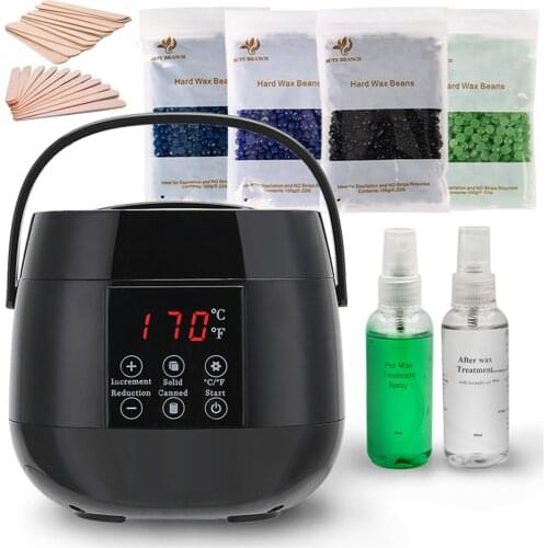 Wax Warmer Waxing Kit Wax Warmer -Easy to use -Digital Display -For Sensitive skin