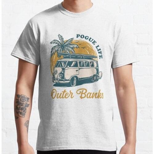 New Outer Banks Pogue Life - Obx Classic T-Shirt Cotton Men Tee Shirt