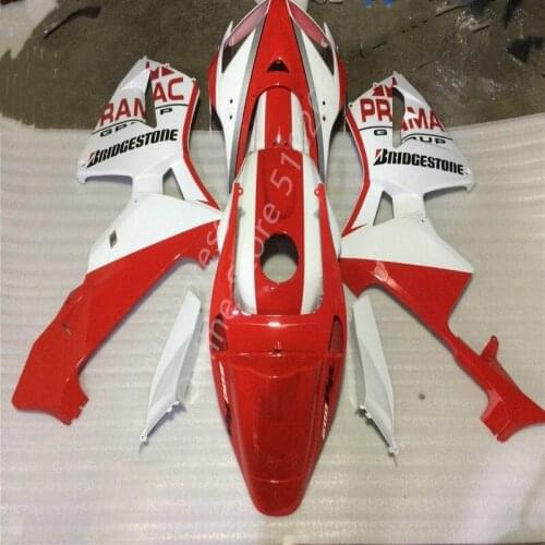 New ABS Injection Molding fairings for HONDA CBR600RR 2005 2006 CBR 600 RR 05 06 bodywork white red fairing