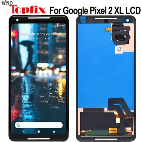 Original New For Google Pixel 2 XL LCD Display Screen Touch Digitized Assembly Replacement Pixel 2XL Display Screen
