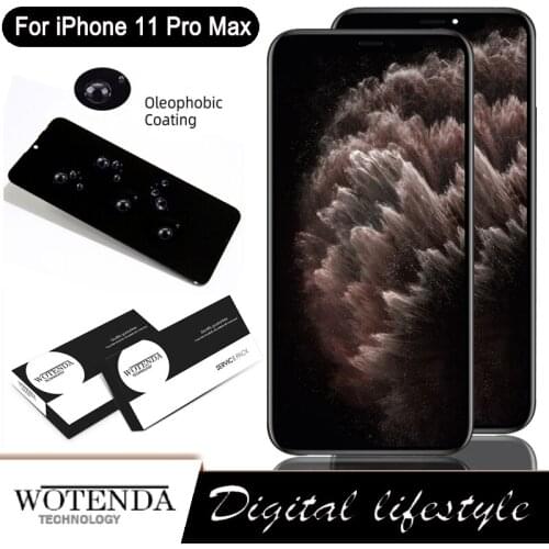 Original OEM Display For iPhone 11 Pro Max LCD Touch Screen Digitizer Assembly Repair Parts with Service Pack