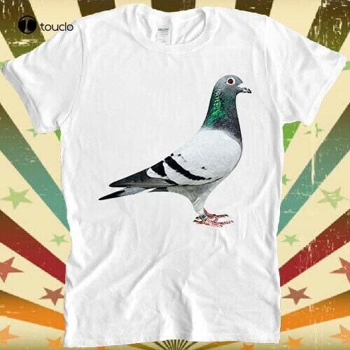 Pigeon Peagon Flower Unicorn Bird Fly Animal Funny Retro Vintage T Shirt 2888