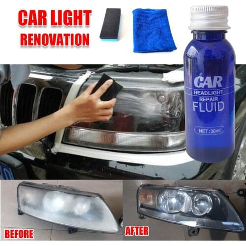 Headlight Polishing Anti-scratch Liquid Car Lens Cleaner