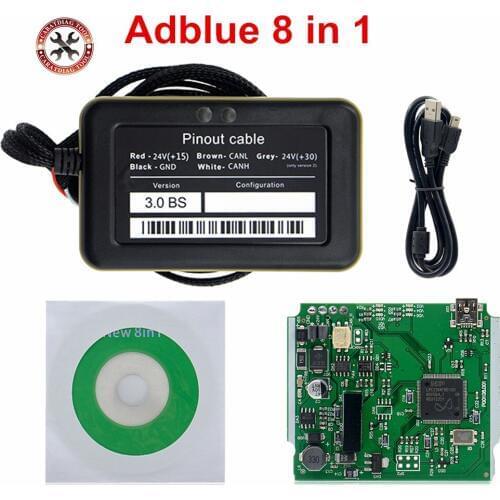 2021 Newest Truck Adblue Newest ADBLUE Emulator 8in1 with Nox Sensor Adblue Emulator 8 in 1 Truck Diagnostic Tool